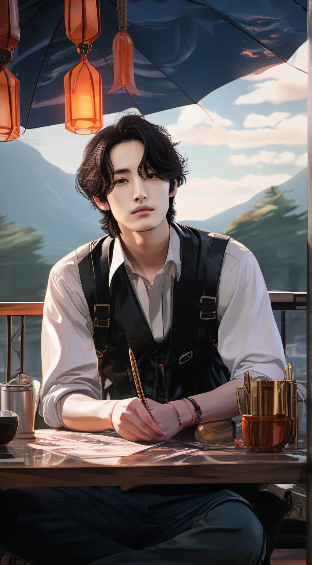 ai character: Lee soo hyuk background