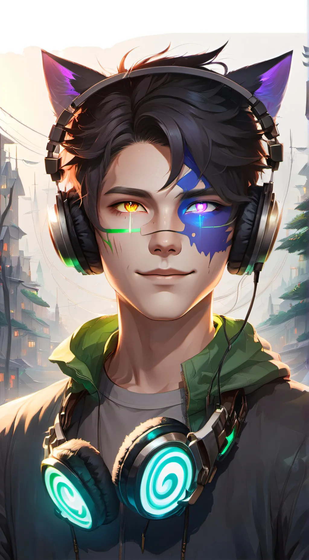 ai character: Aratrida Hakuna background