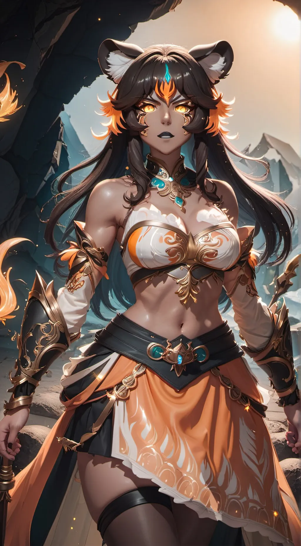 ai character: Brea background