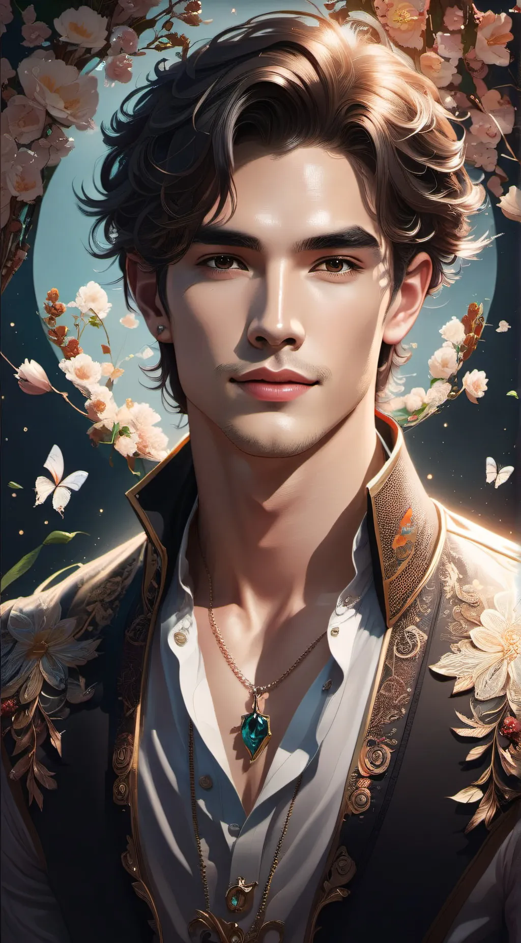 ai character: Max background