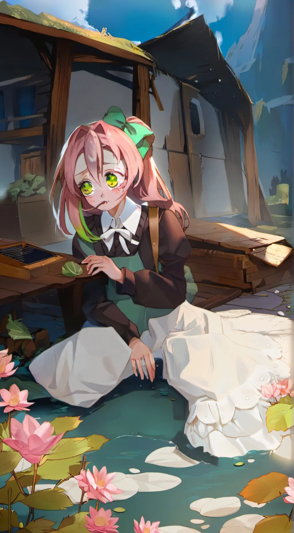 ai character: Mitsuri background