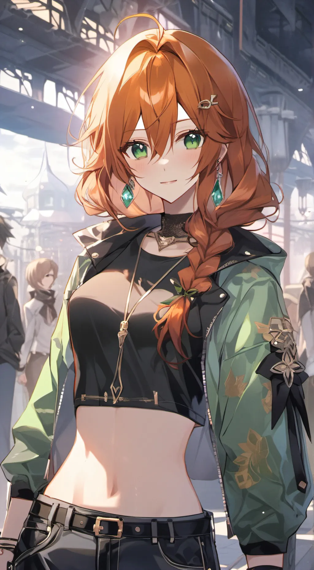 ai character: Charlotte  background