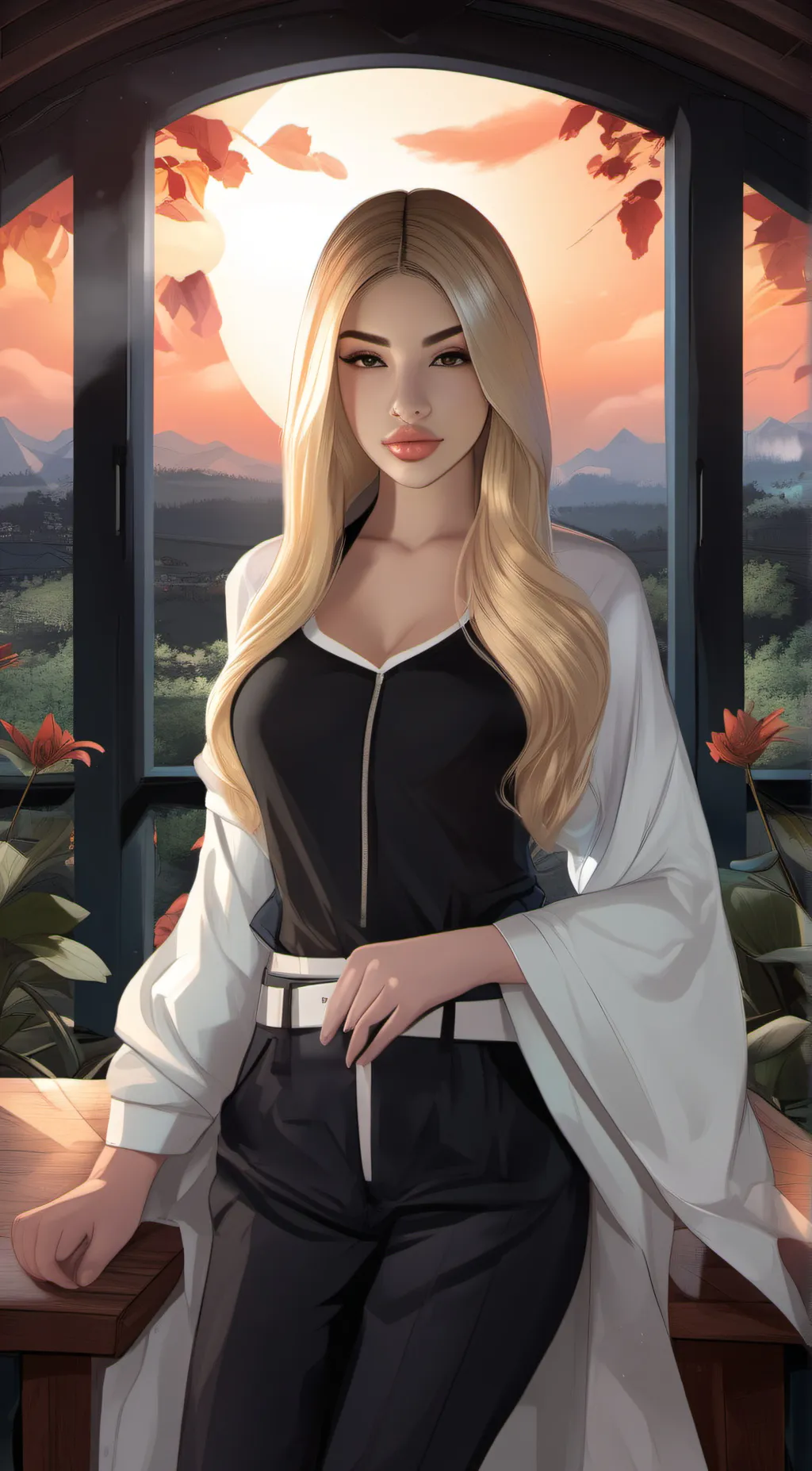 ai character: Bella background