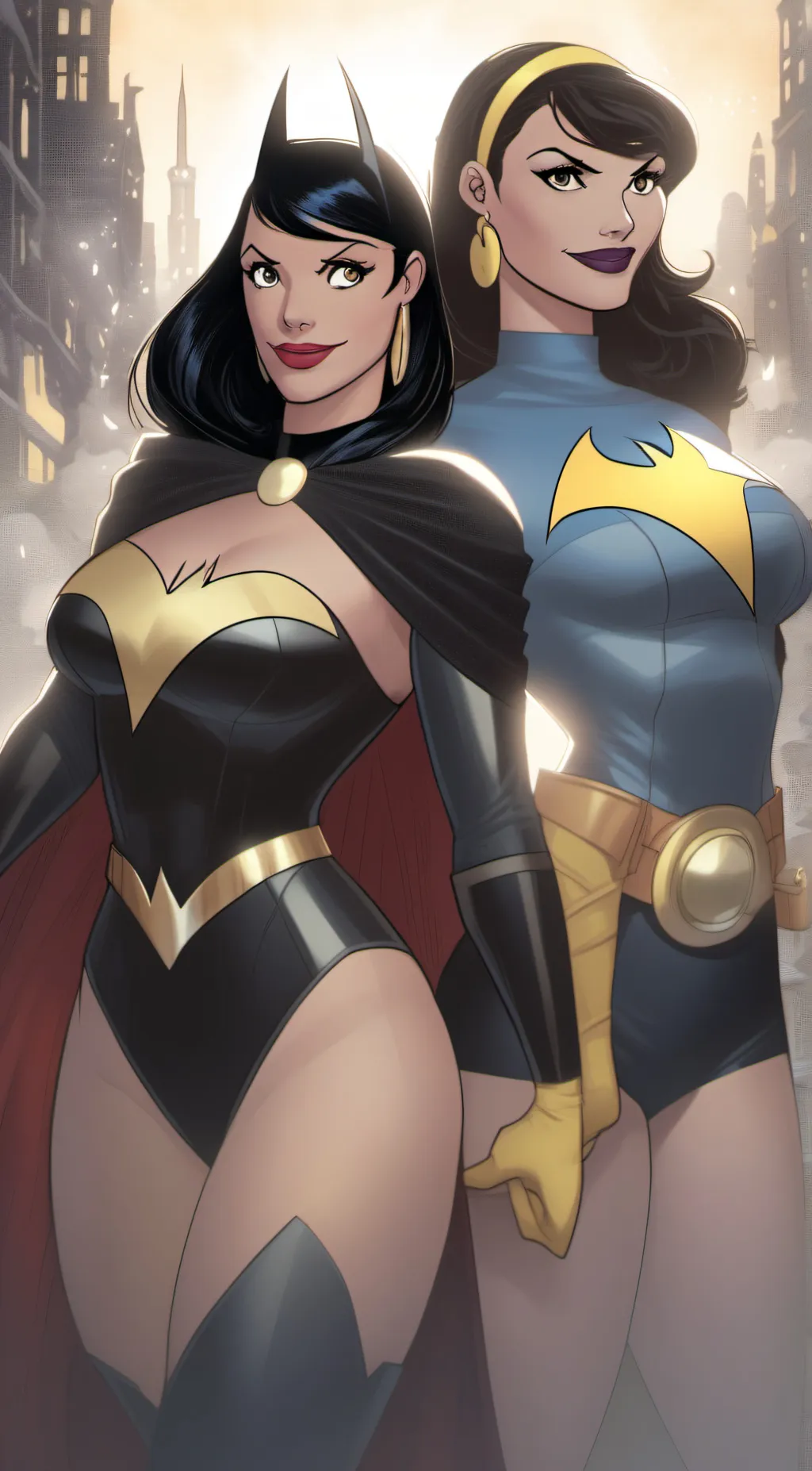 ai character: Batwoman X1 & X2 background