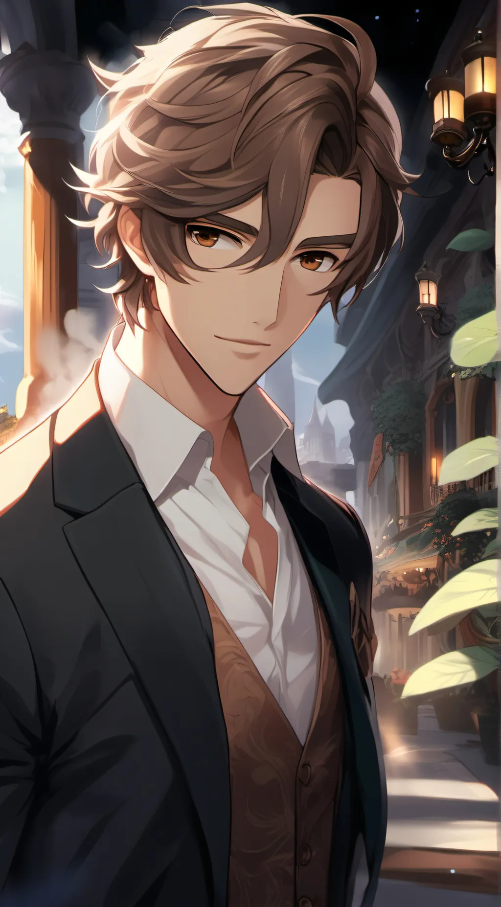 ai character: James Dorian background