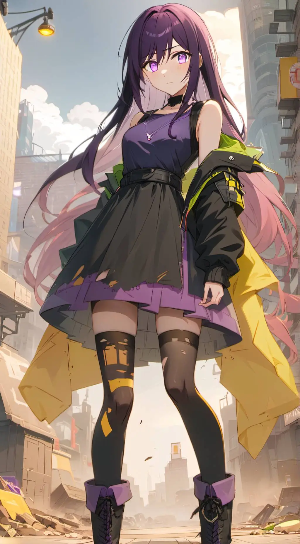 ai character: Zoe Linton background