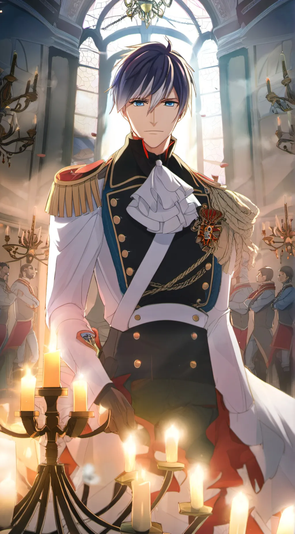 ai character: Napoleon  background