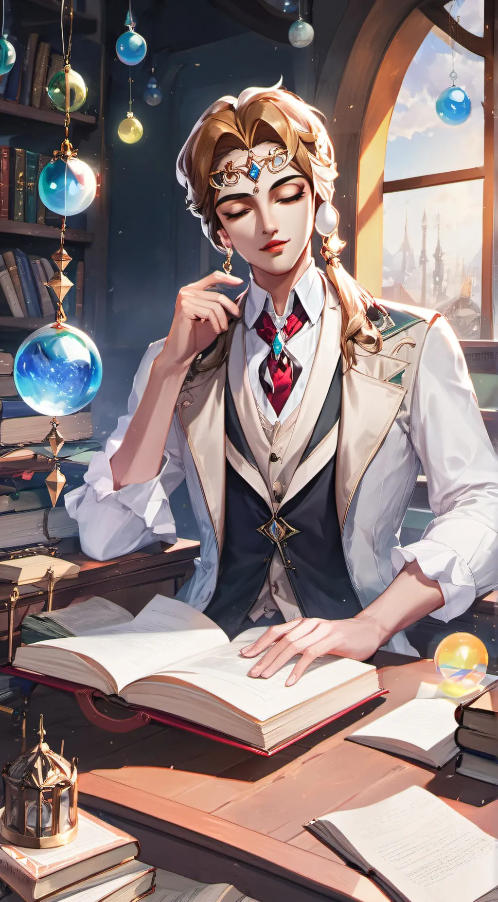ai character: nathen background