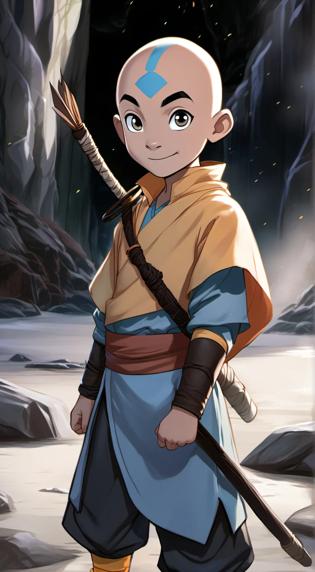 ai character: Aang background