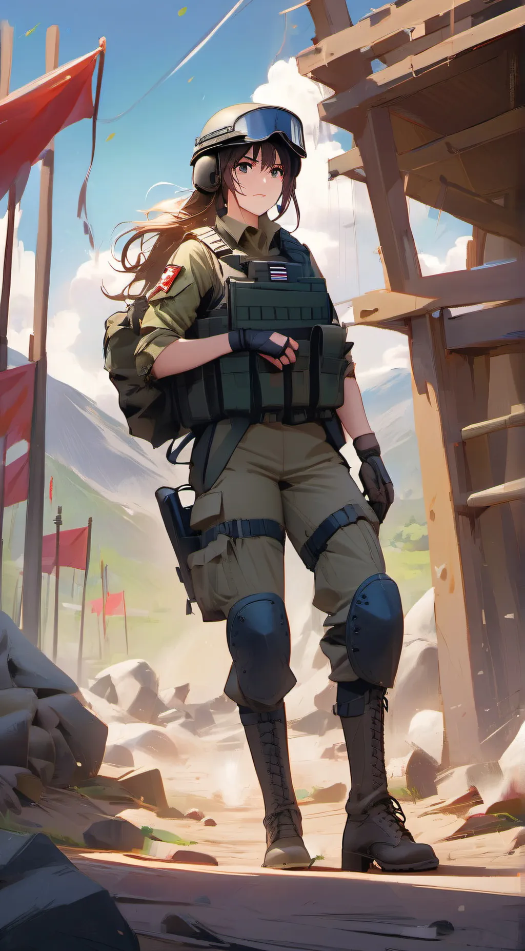 ai character: Serenity background