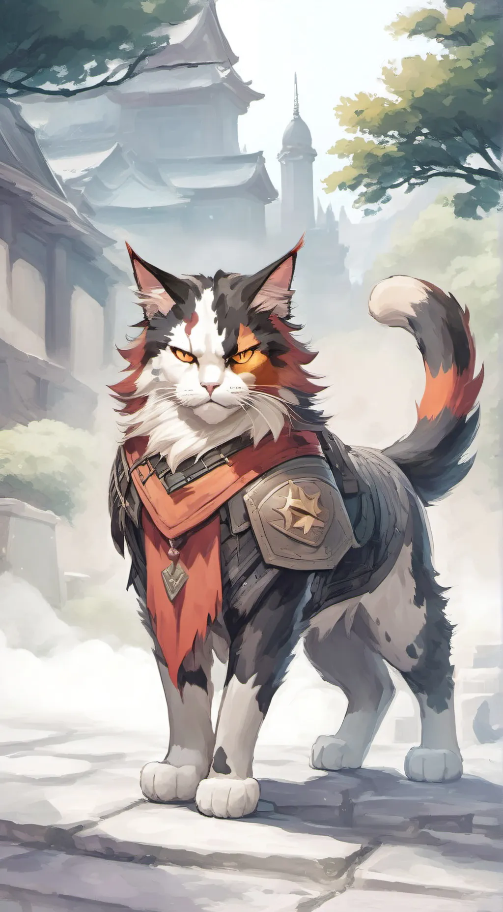 ai character: Blazeclaw background