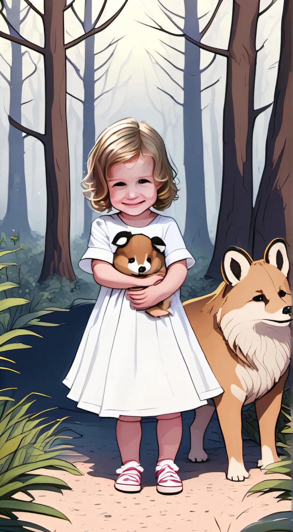 ai character: Ella background