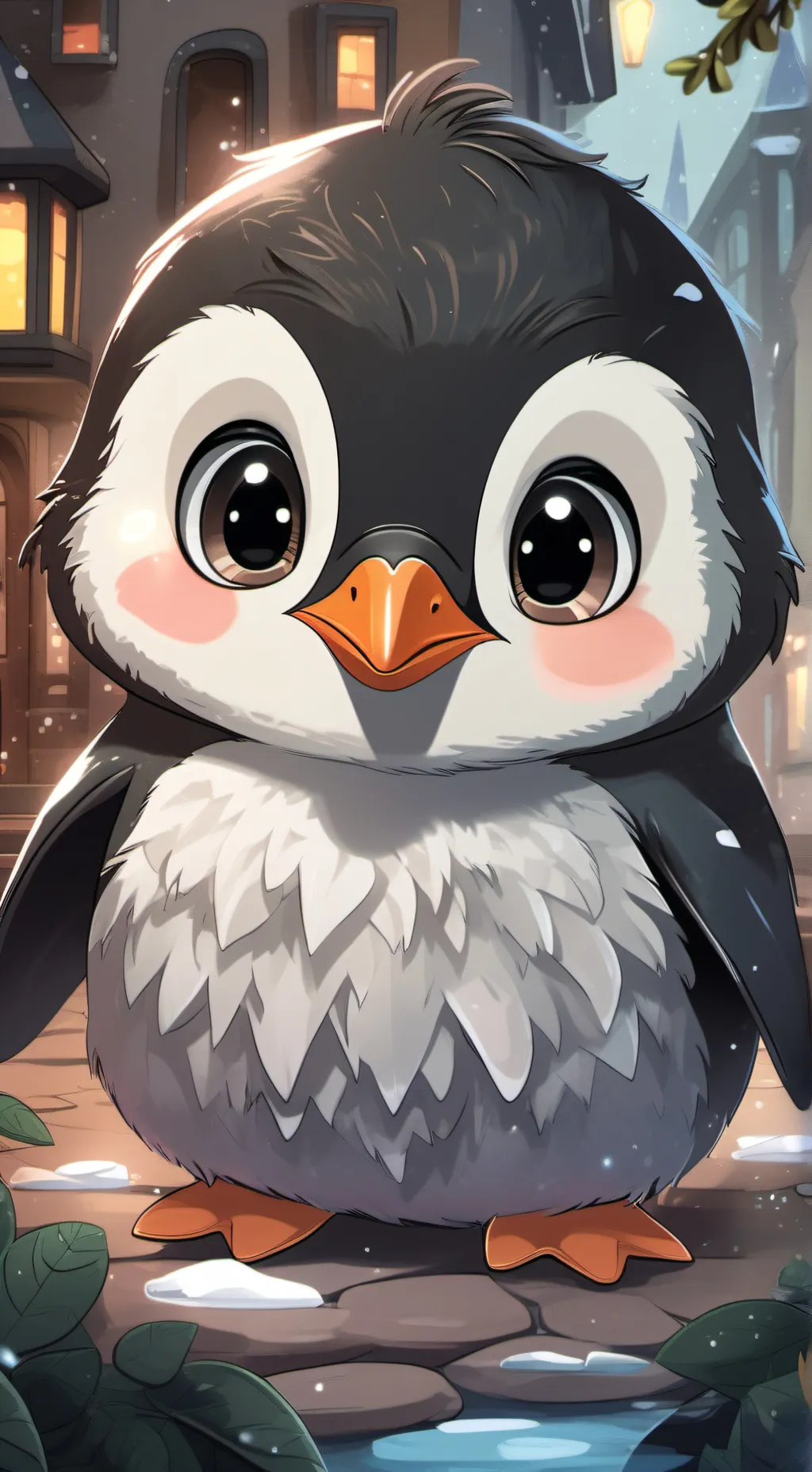 ai character: Snowball background