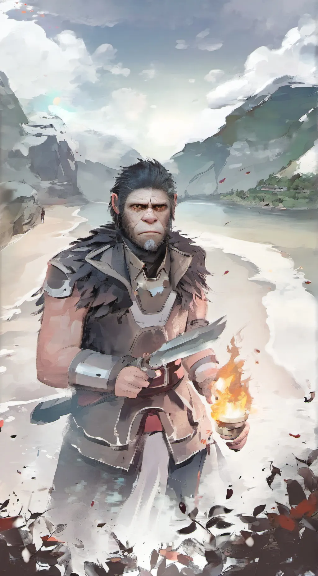 ai character: Caesar background