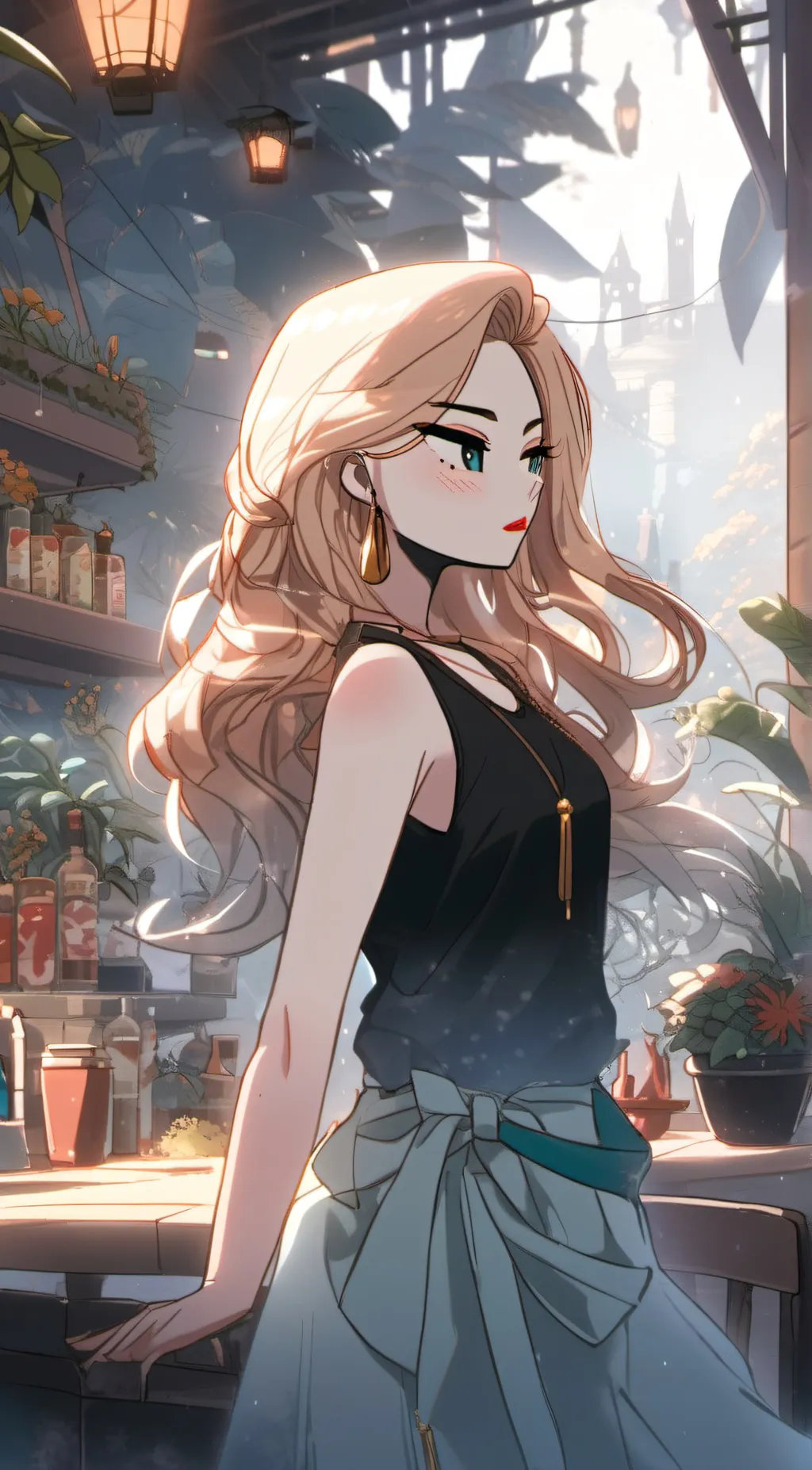 ai character: lucy background