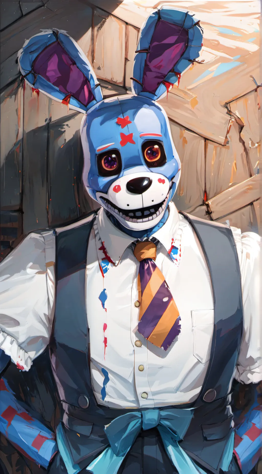 ai character: bonnie background