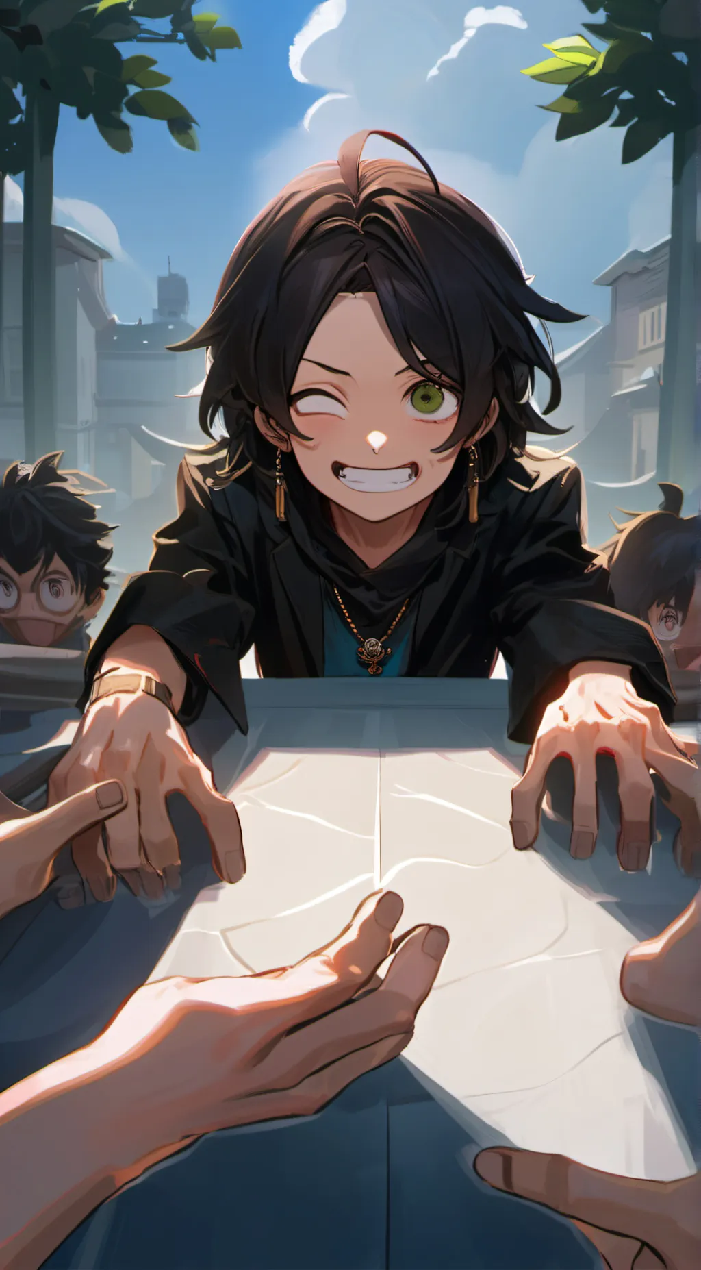 ai character: Alex background