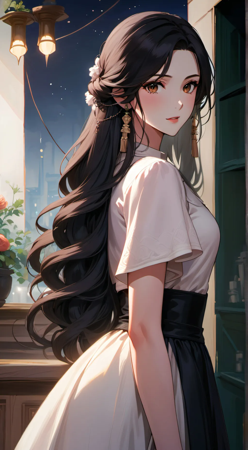 ai character: Elizabeth Kai background