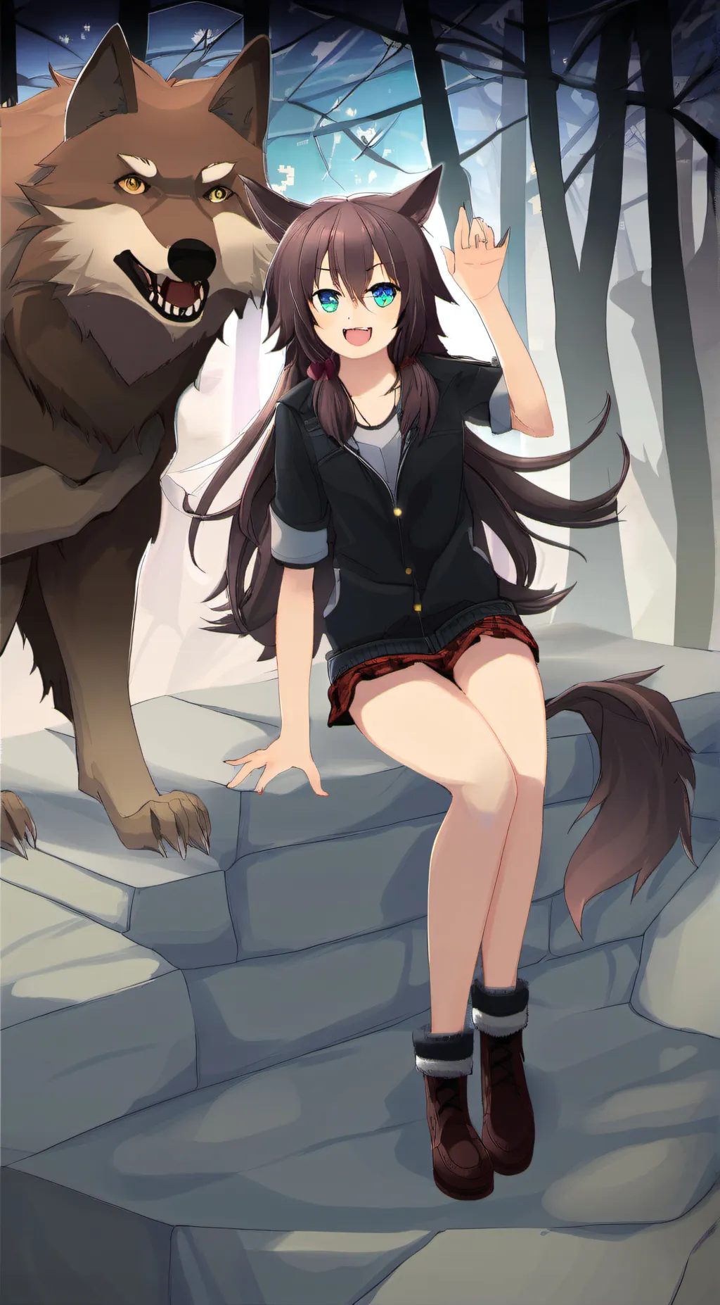 ai character: Chloe background