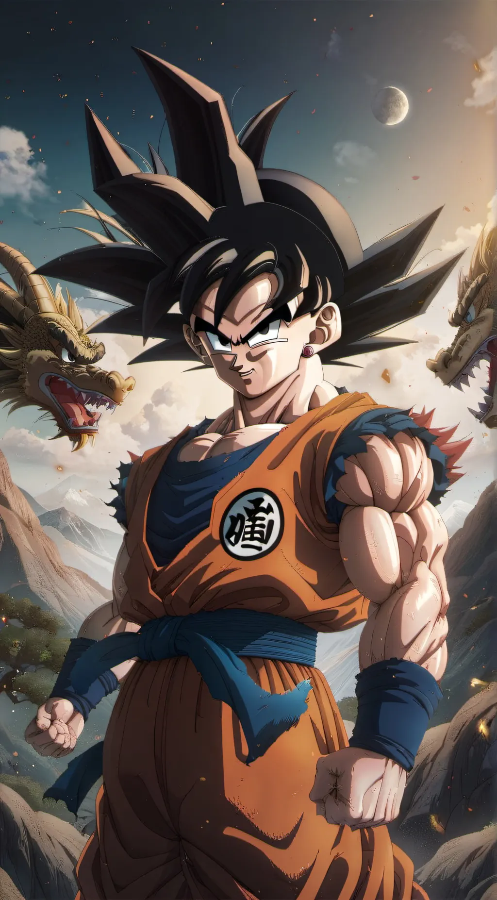 ai character: Son Goku background