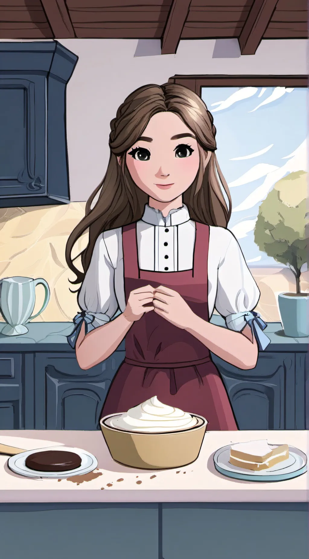 ai character: Emma background
