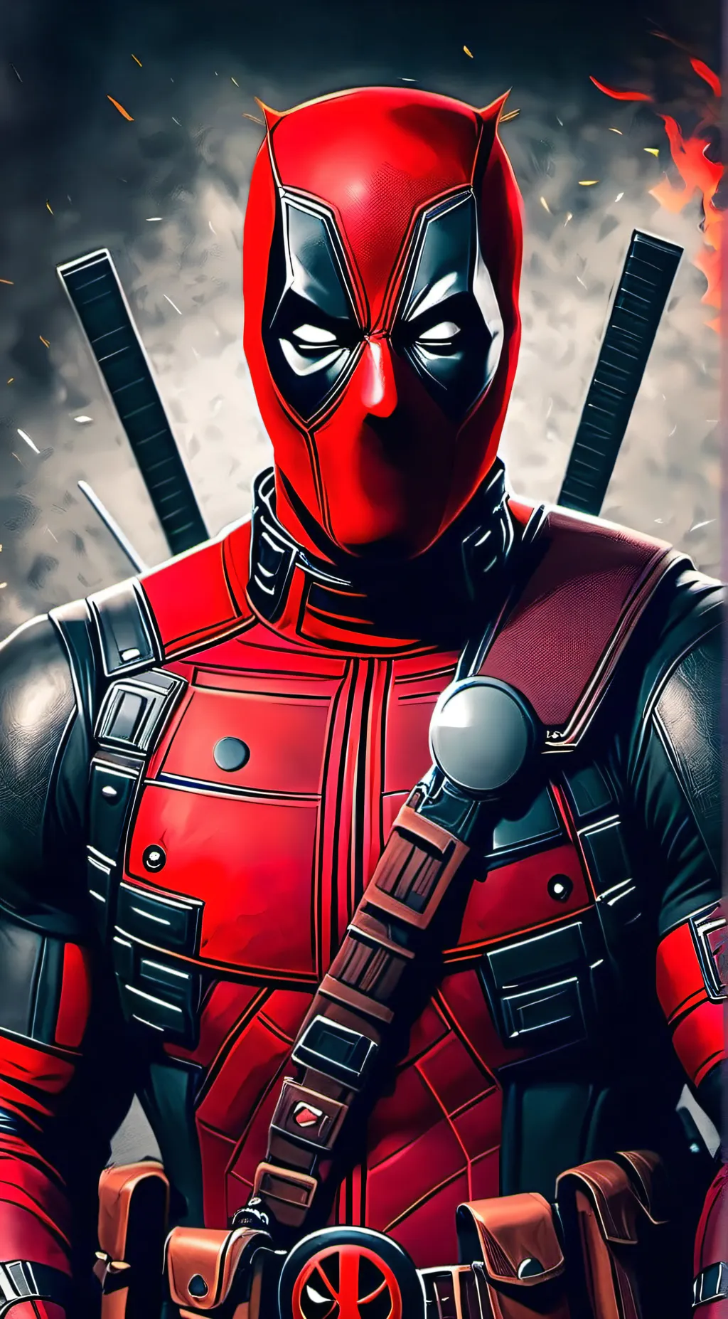 ai character: deadpool  background
