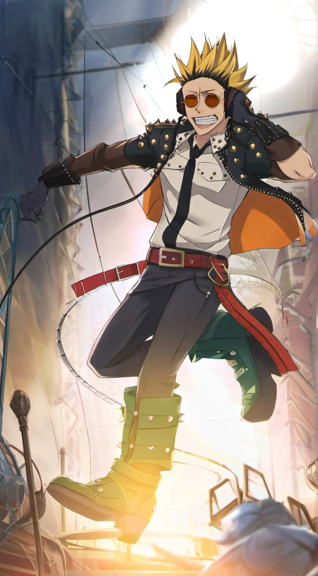 ai character: MHA  background