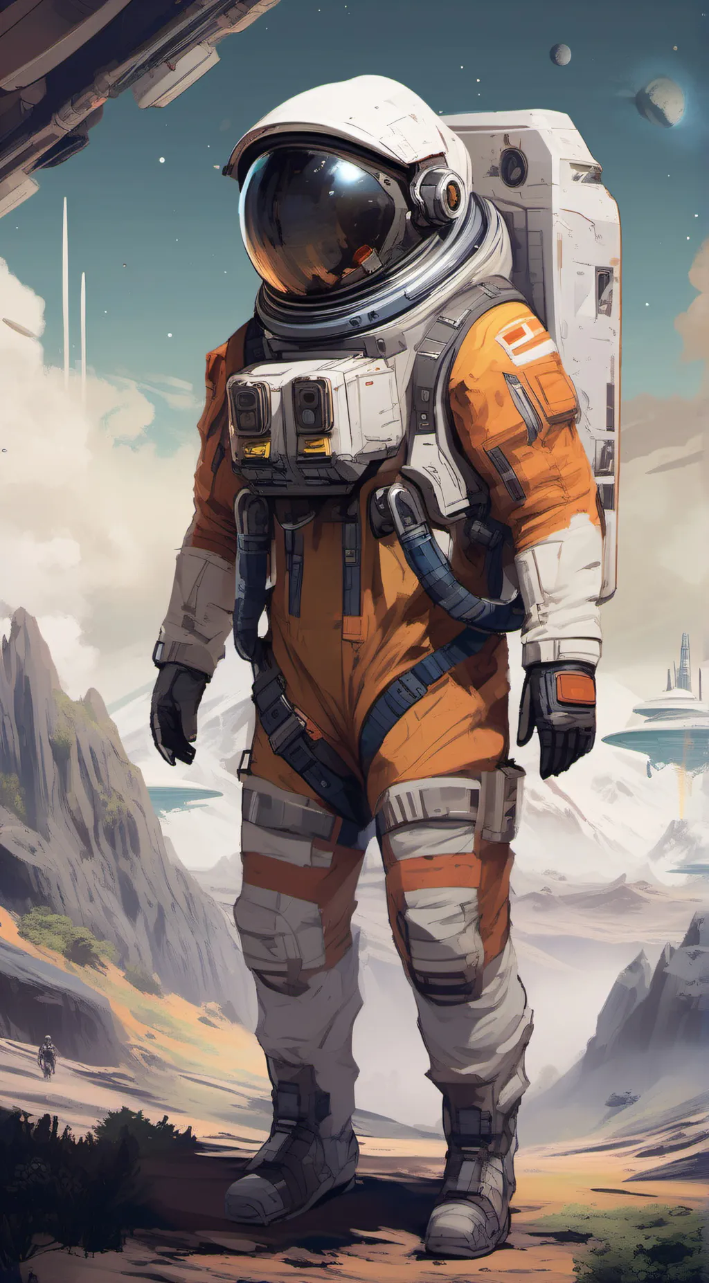 ai character: AVIA background
