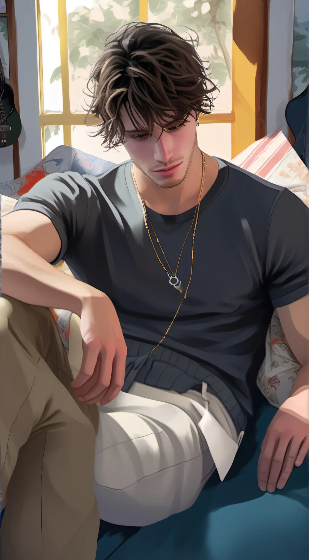 ai character: matt background