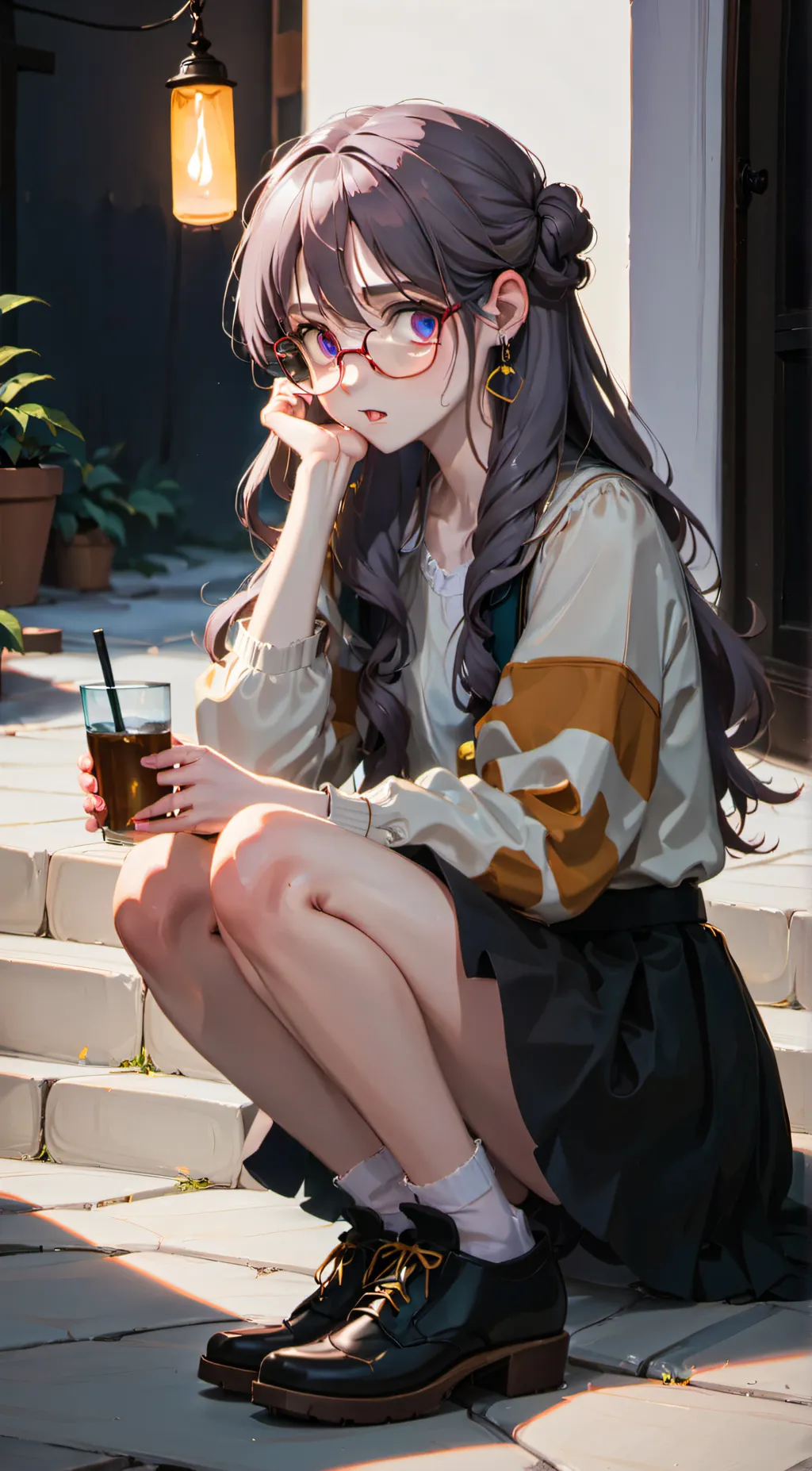 ai character: abby background