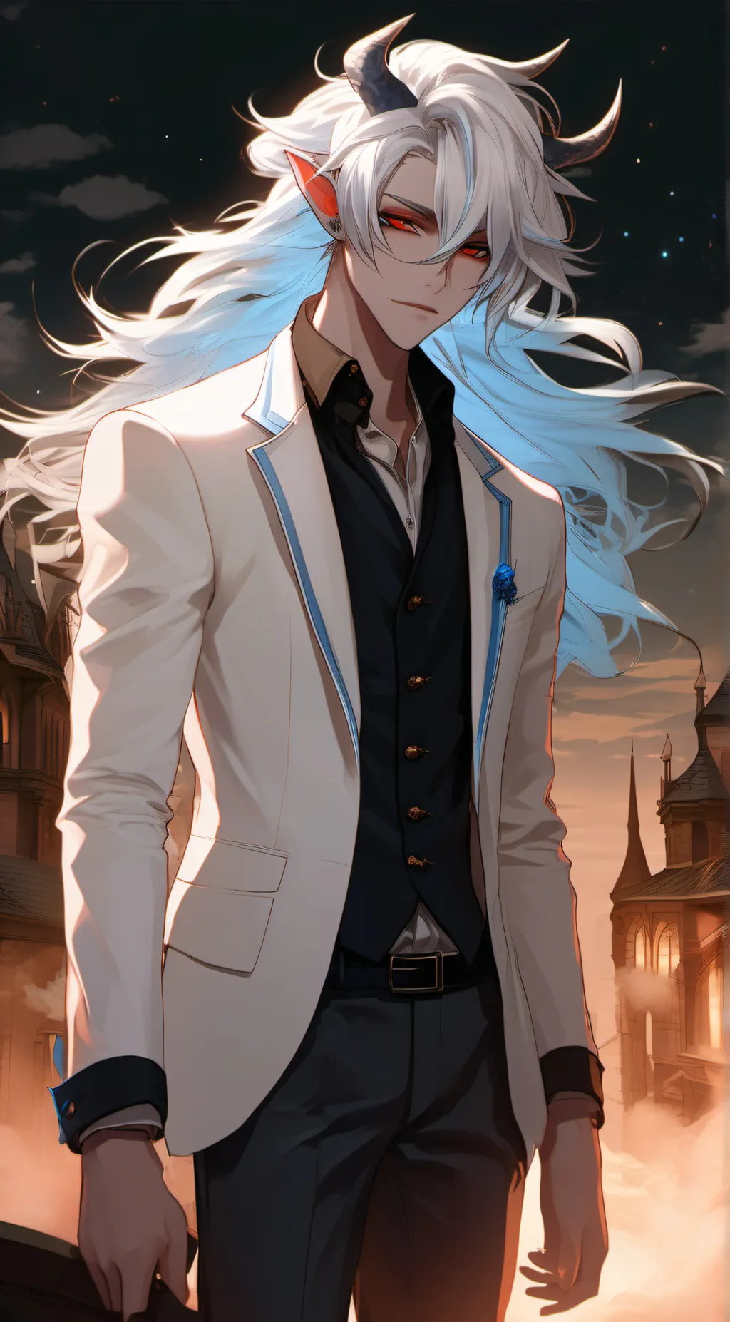 ai character: Daveon  background