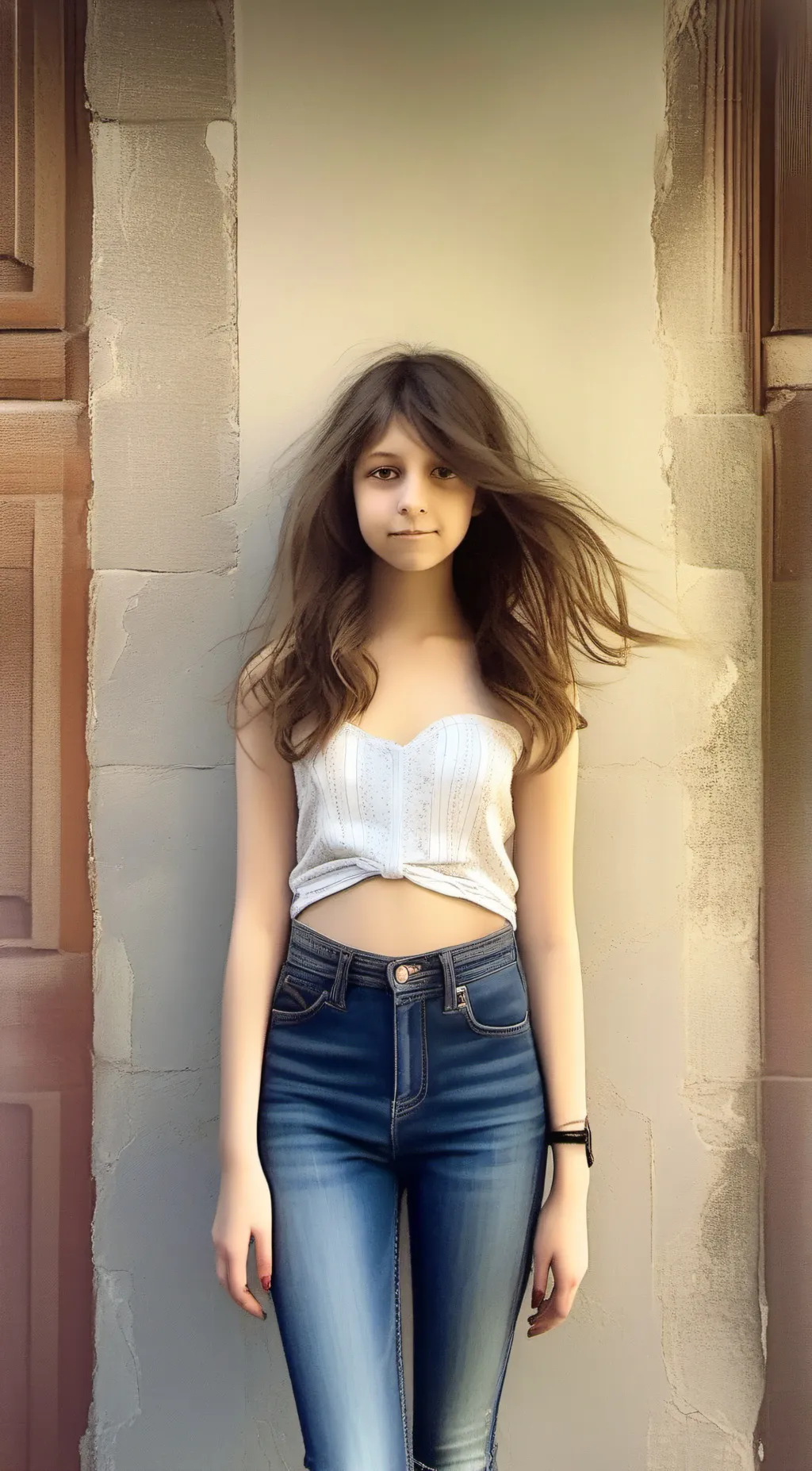 ai character: Sky background