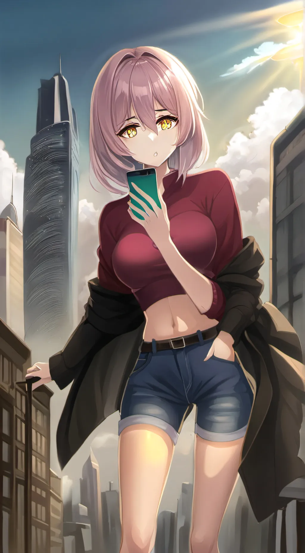 ai character: Ashley background