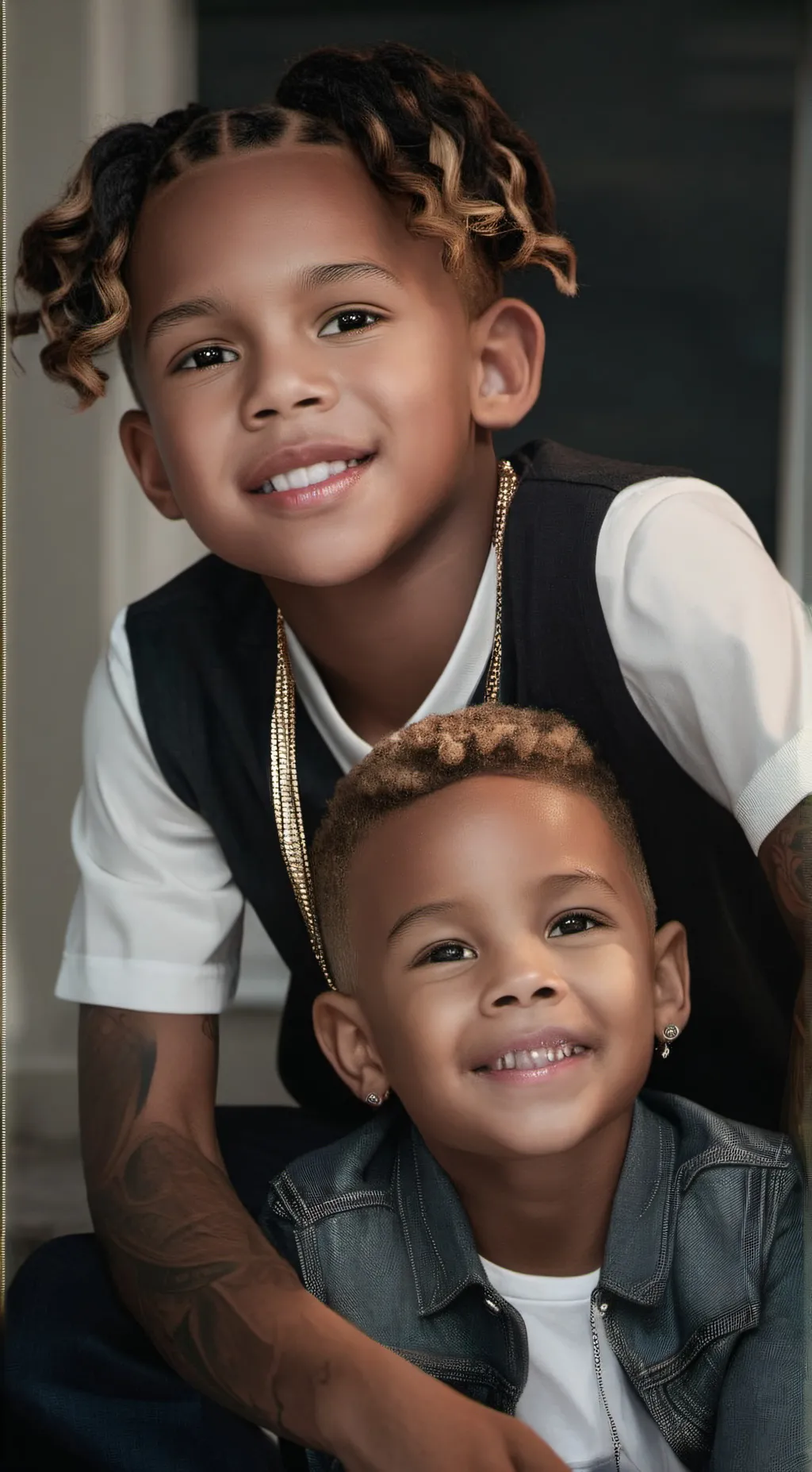 ai character: Aeko Catori Brown  background