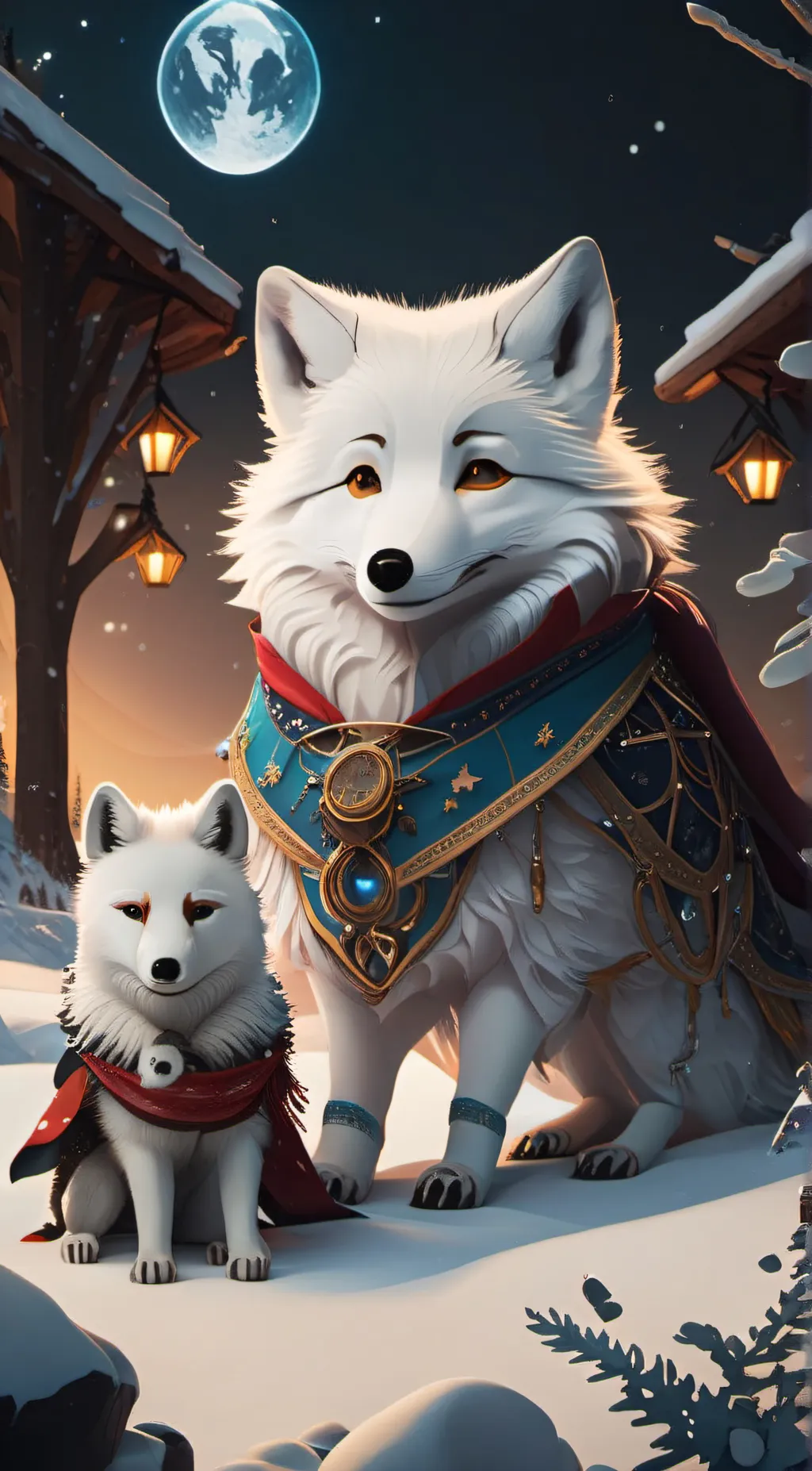 ai character: archi background