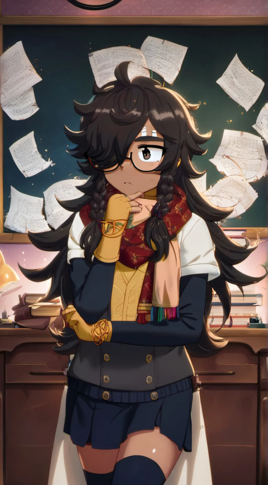 ai character: Mitsuki background