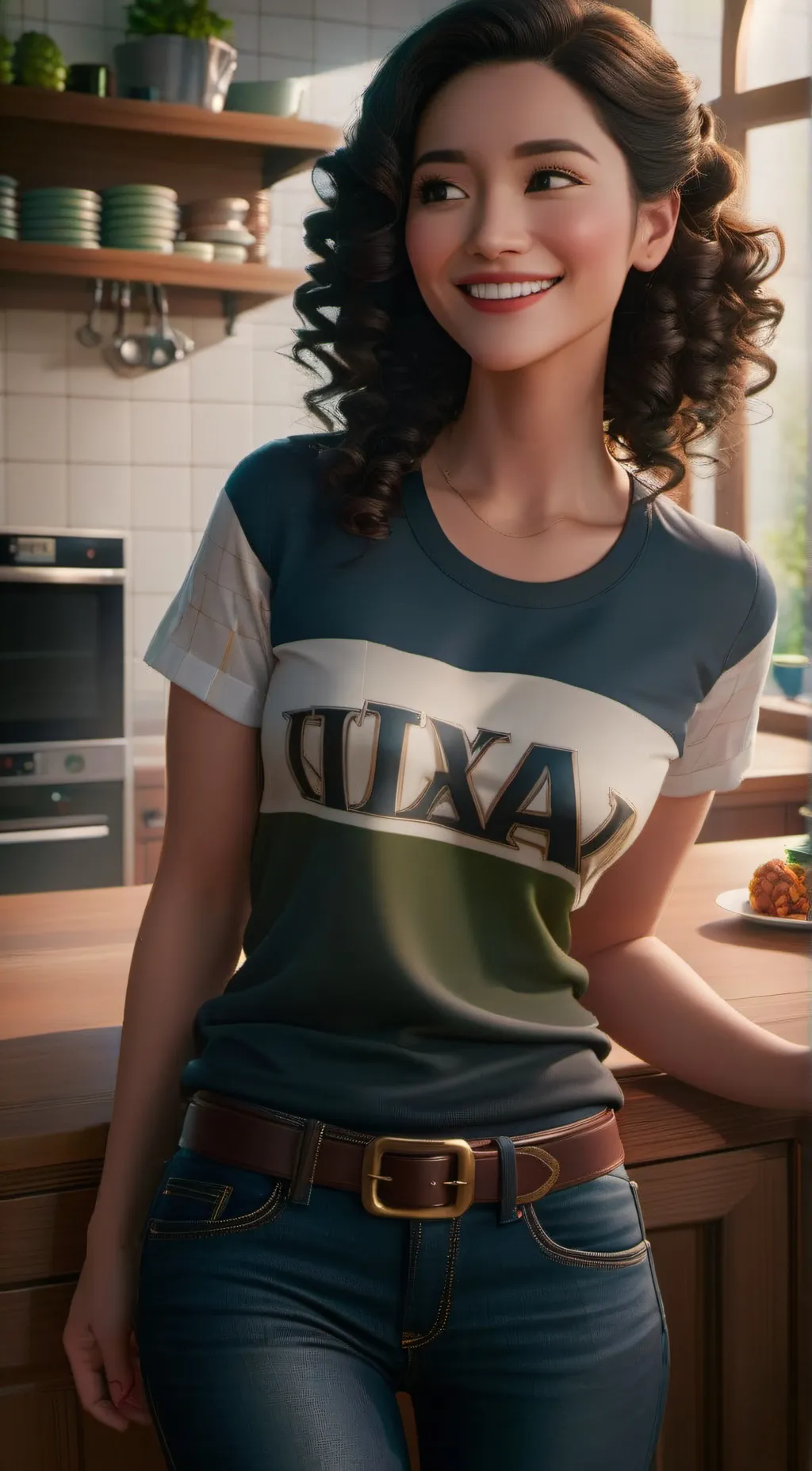 ai character: Aunt Lucía background