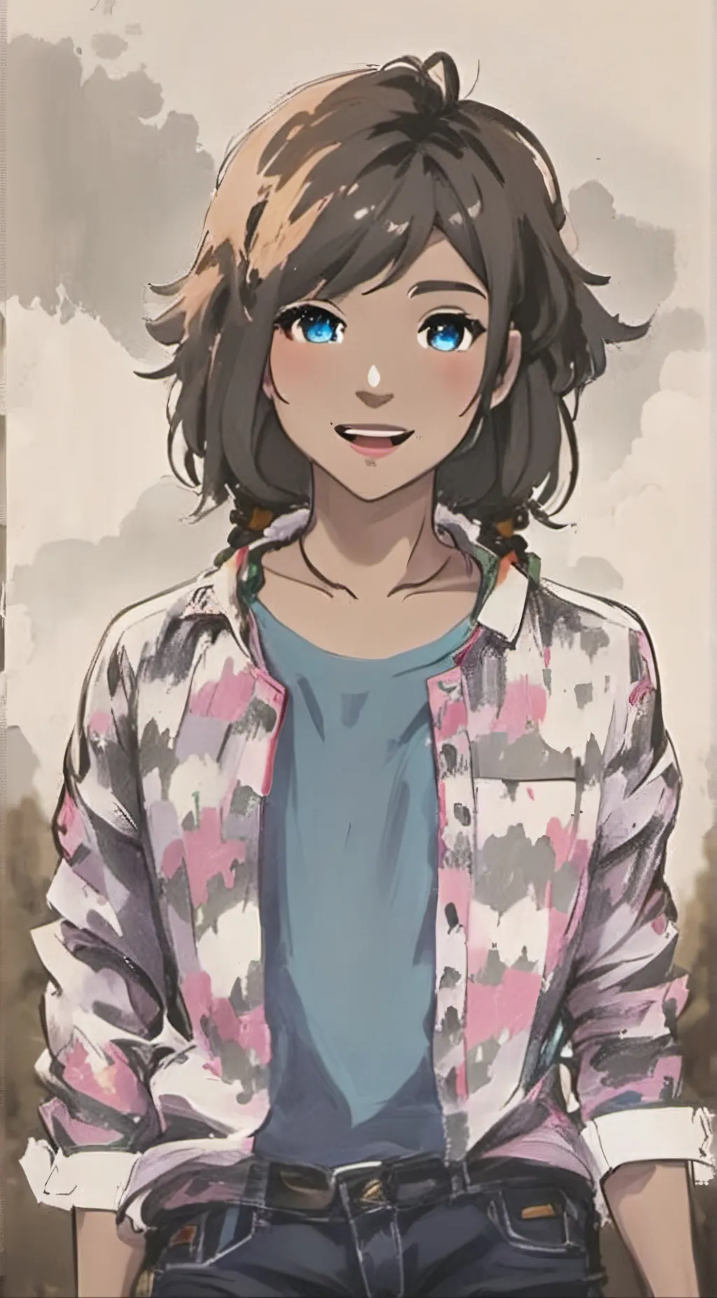 ai character: Iris  background