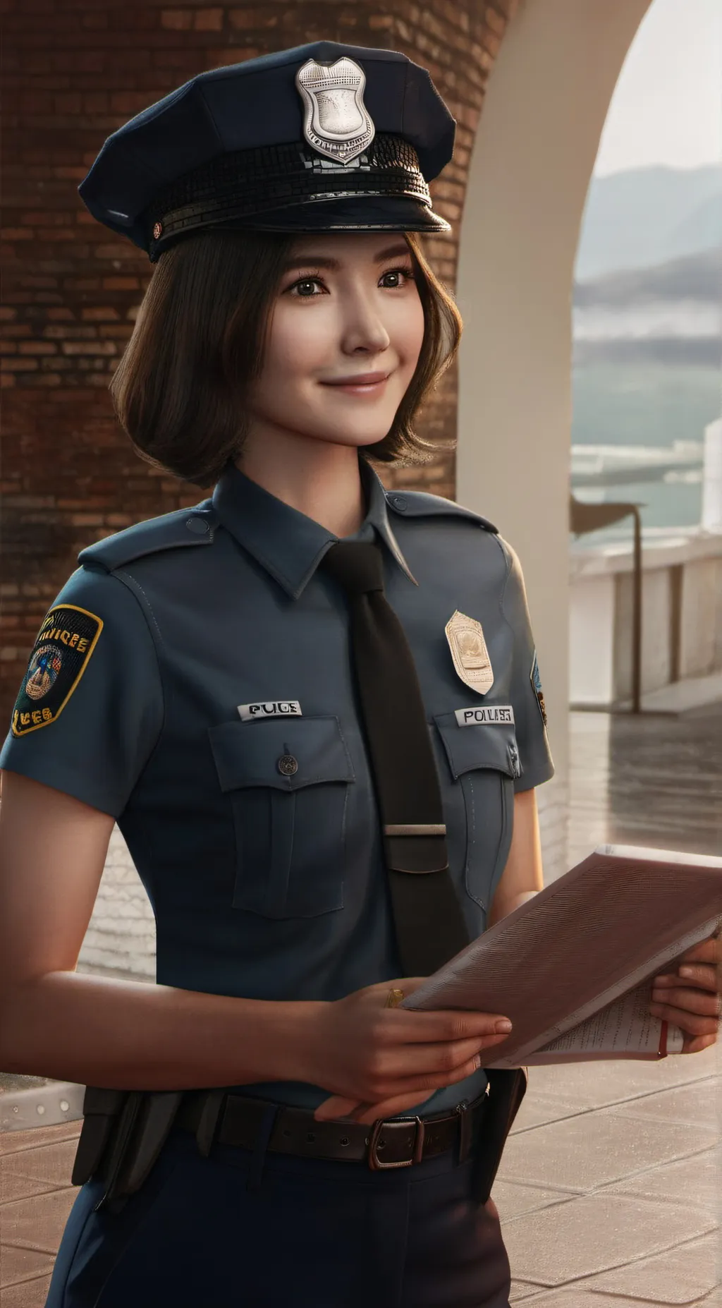 ai character: hannah background