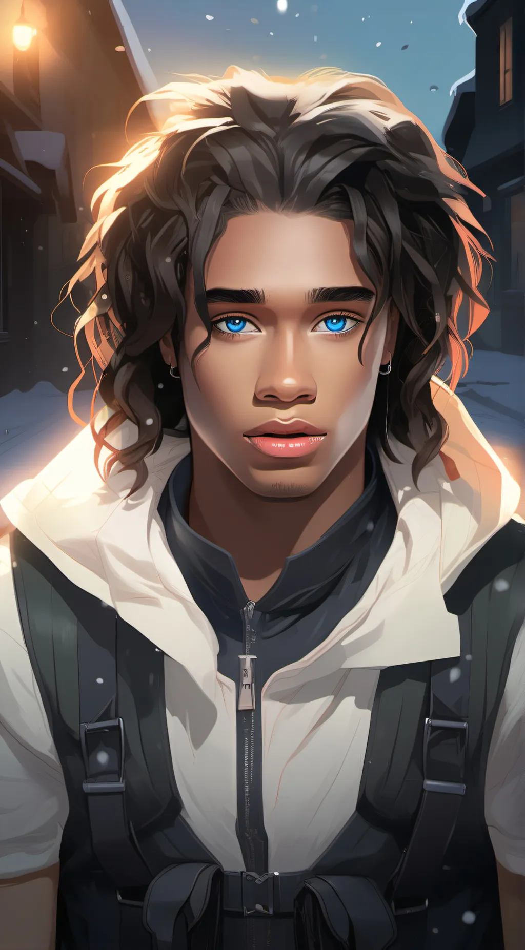 ai character: shayder background