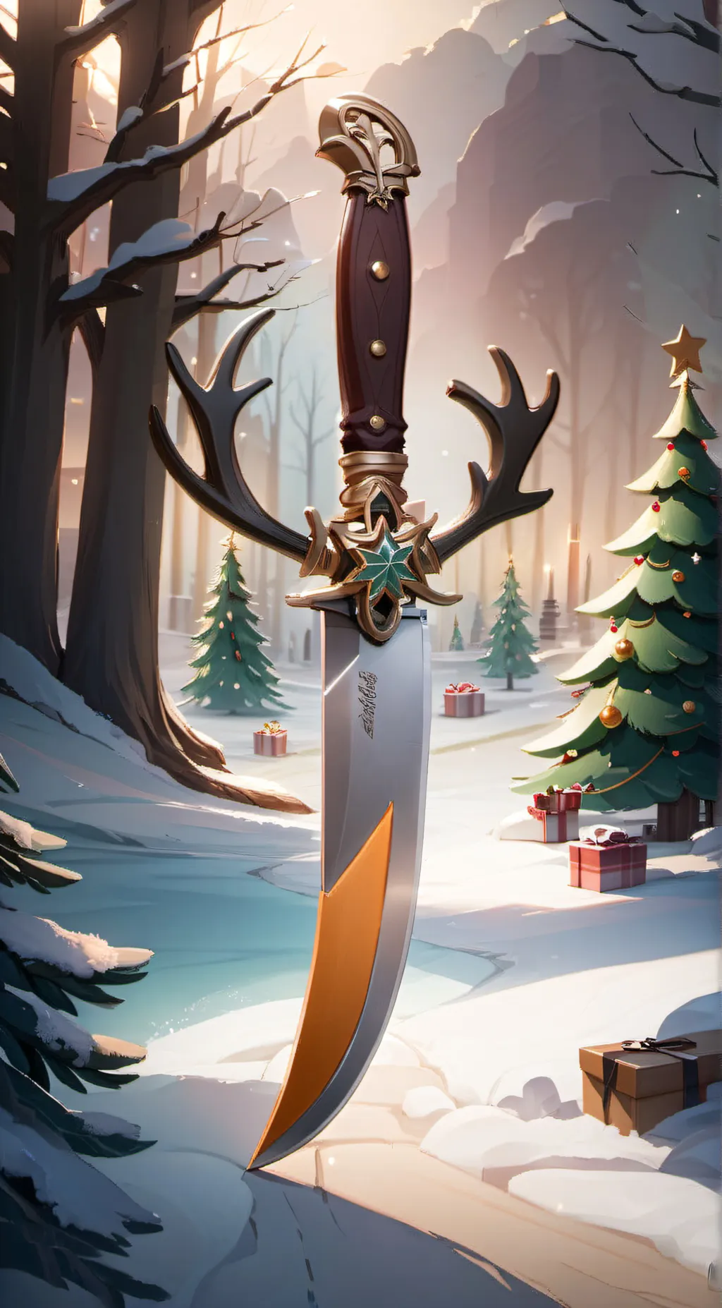 ai character: Knife background