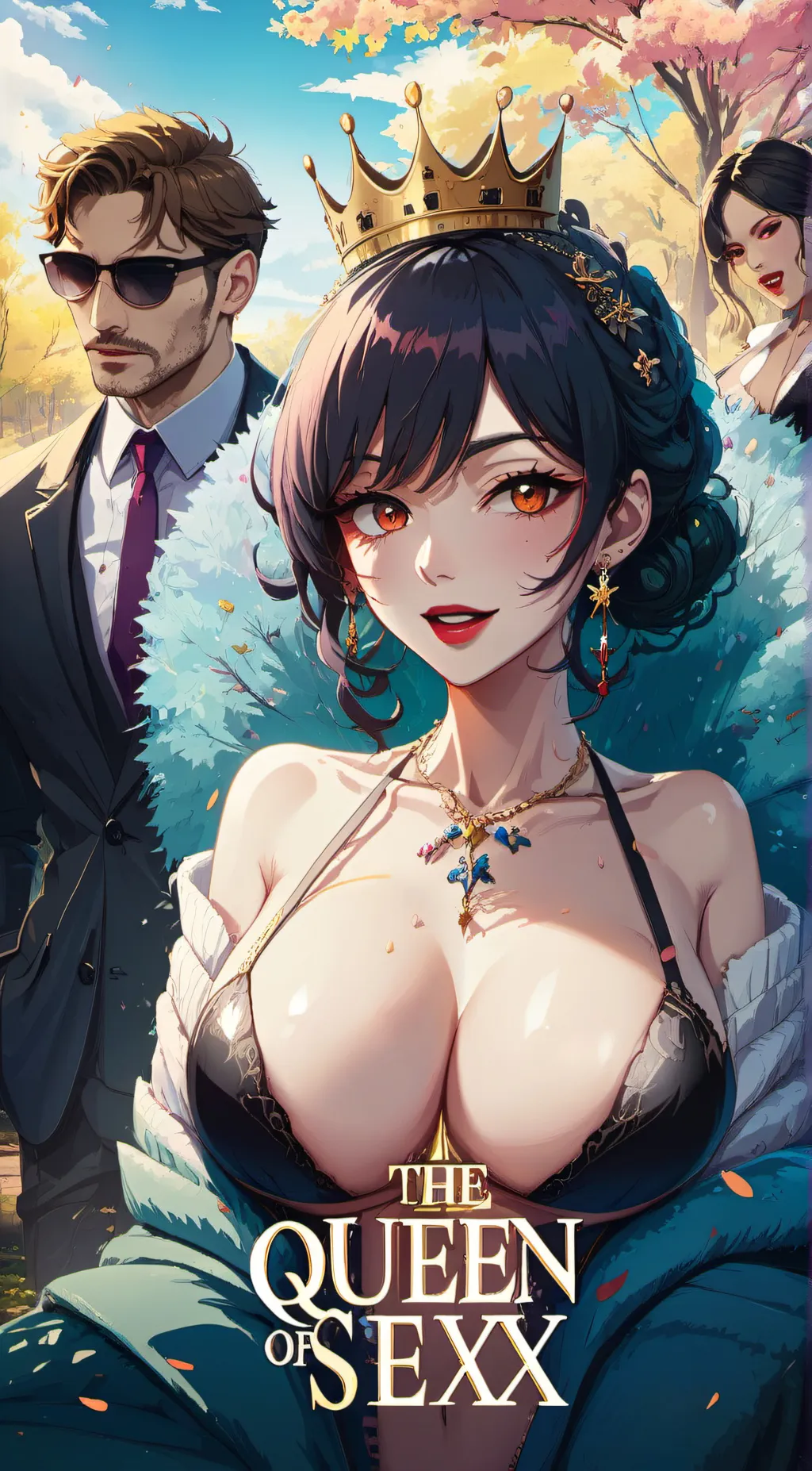 ai character: Queen Anipella background