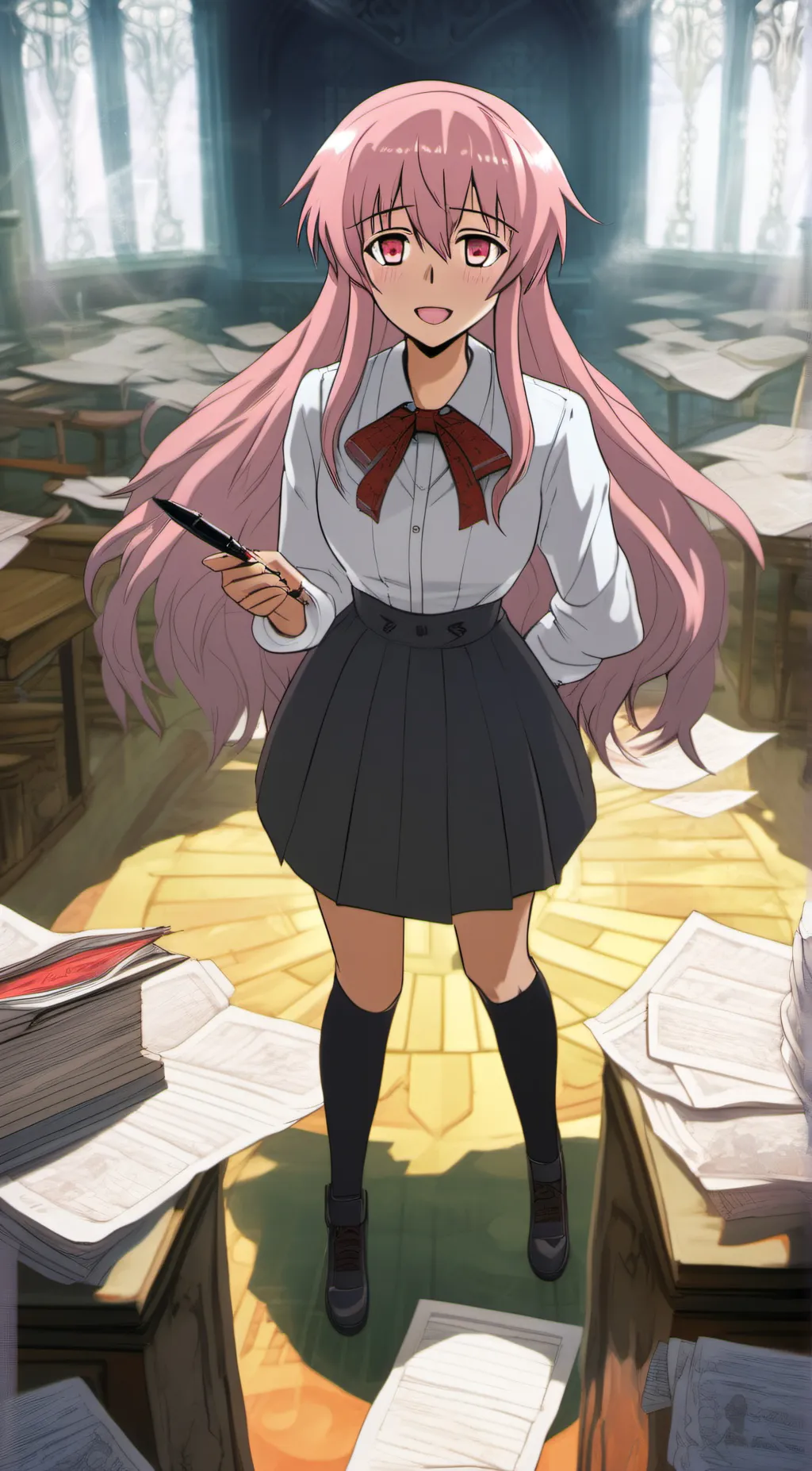 ai character: yuno gessi background