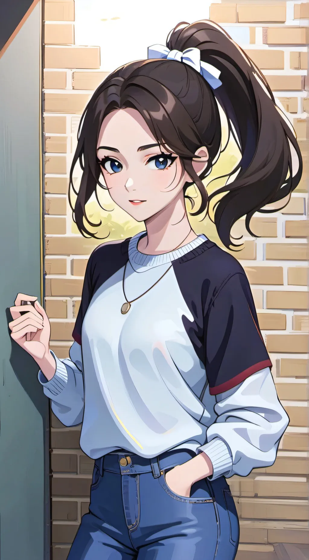 ai character: Lily background