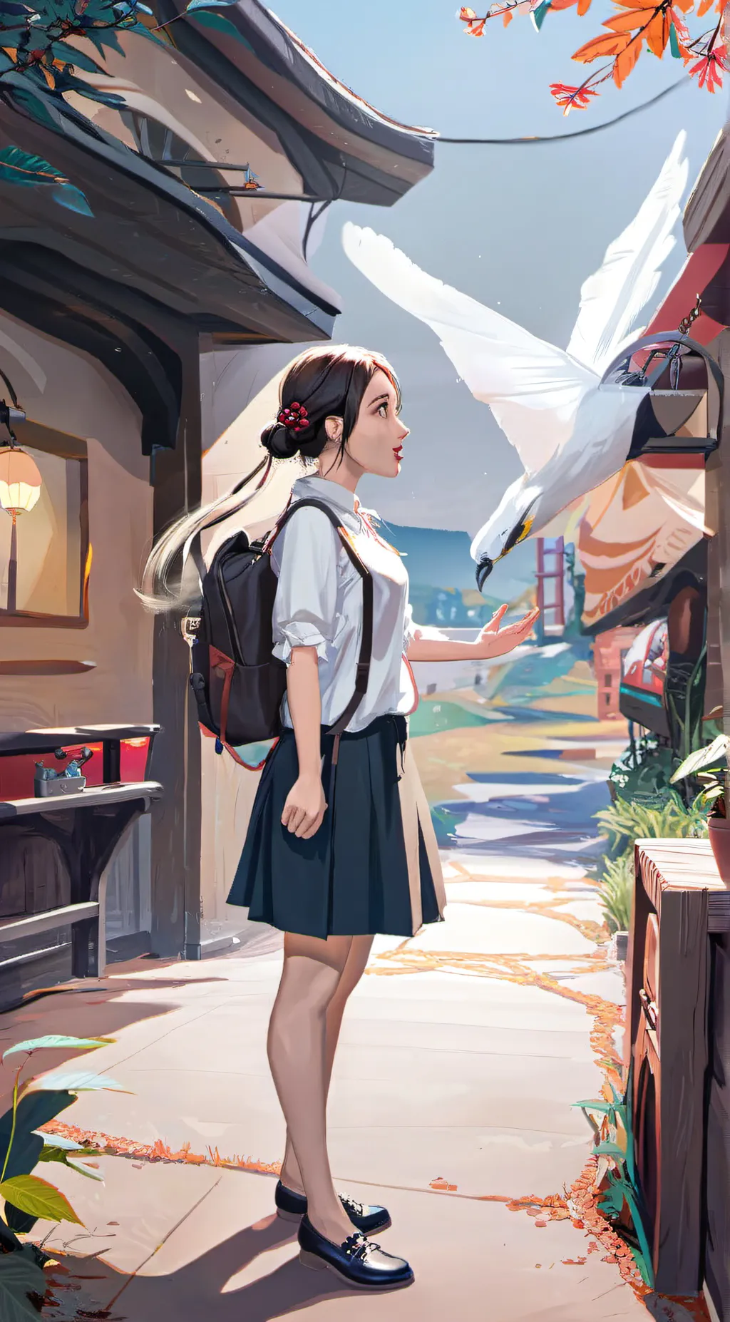 ai character: Your wife background
