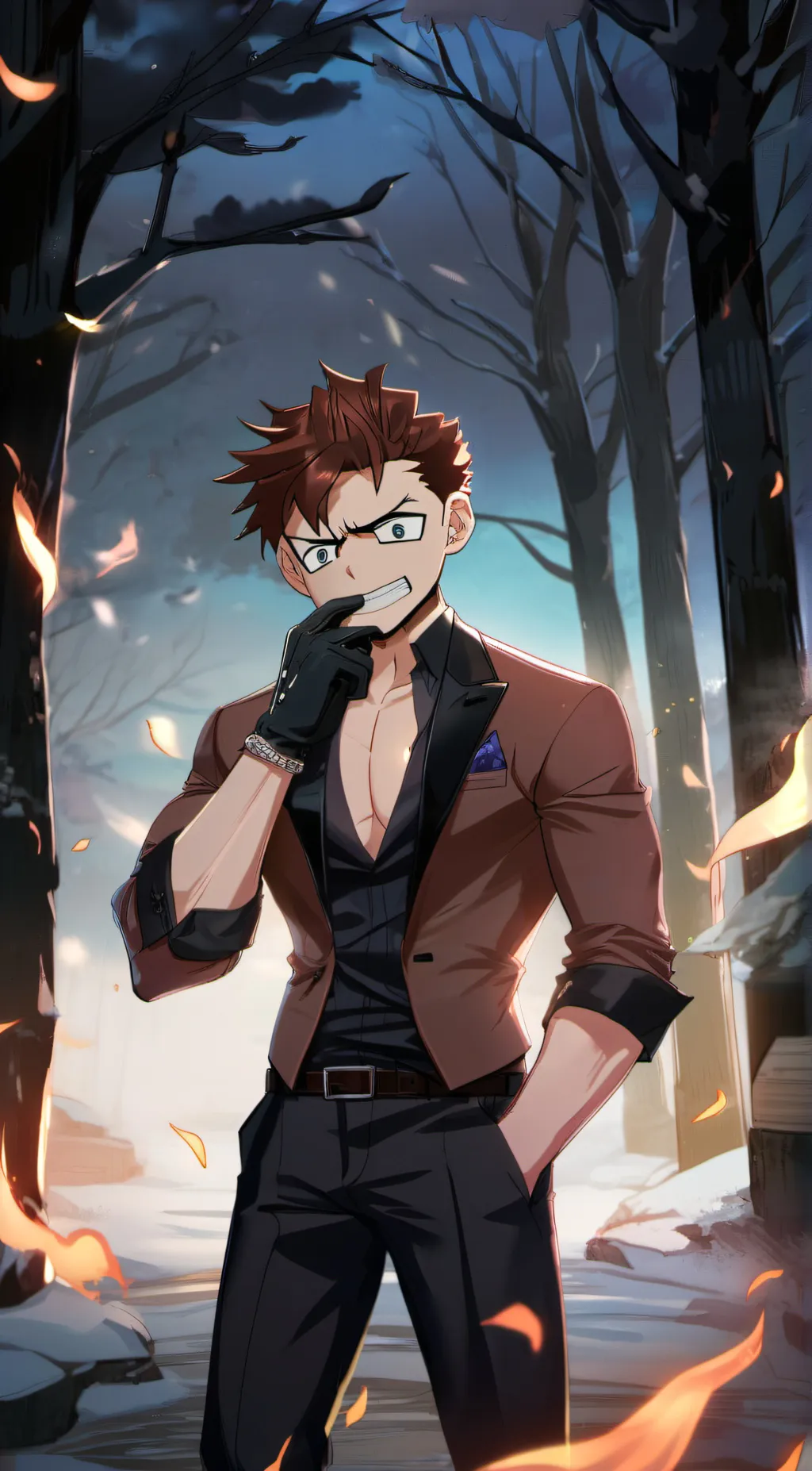 ai character: Ben  background