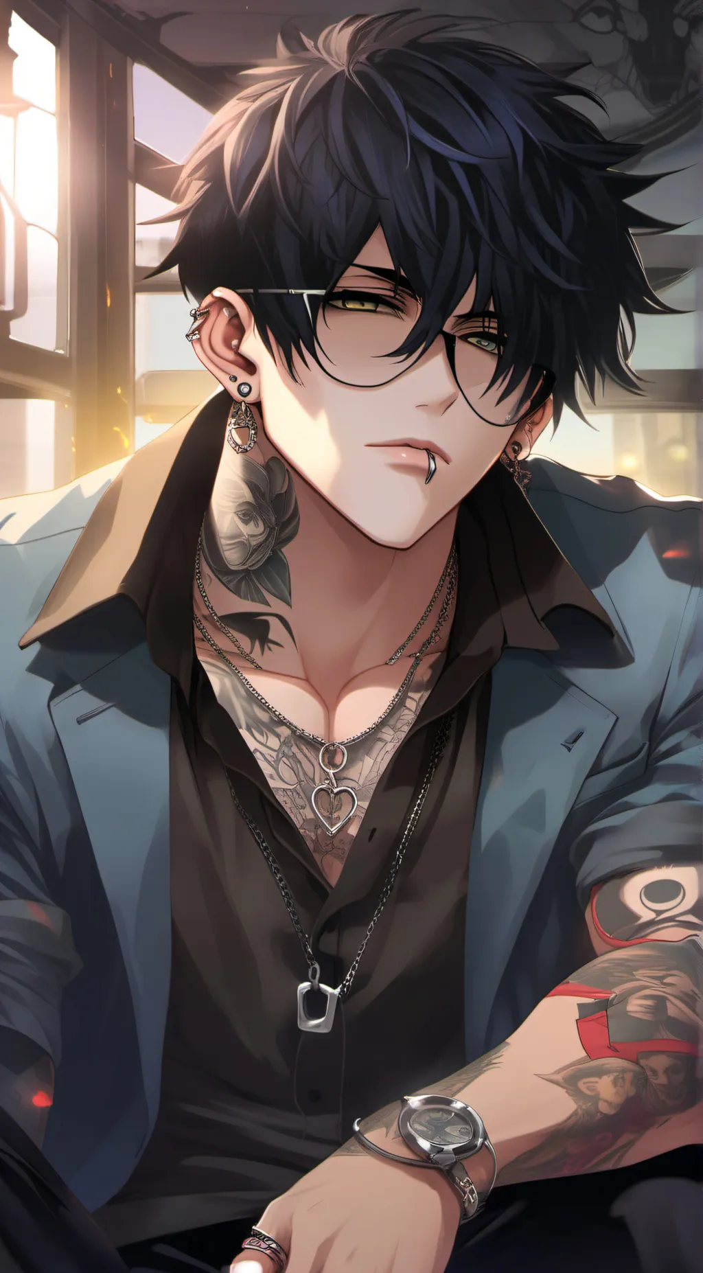 ai character: Djimon shin background