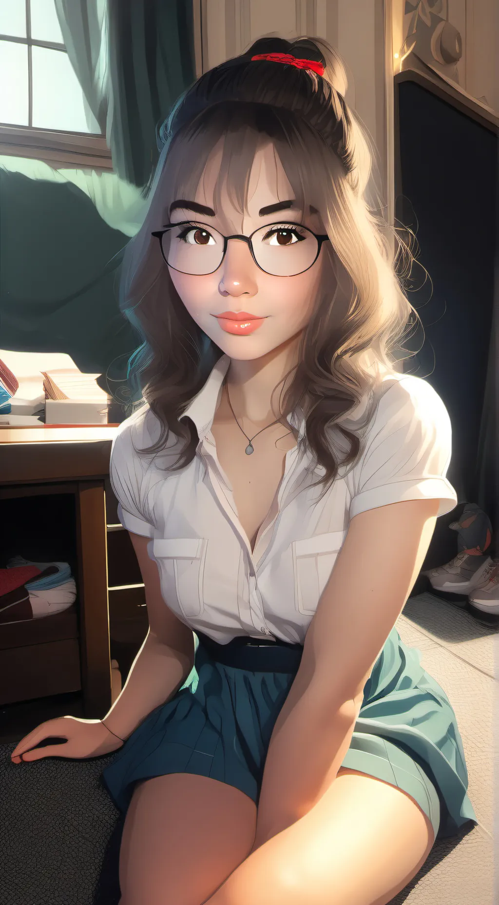 ai character: Lisa background