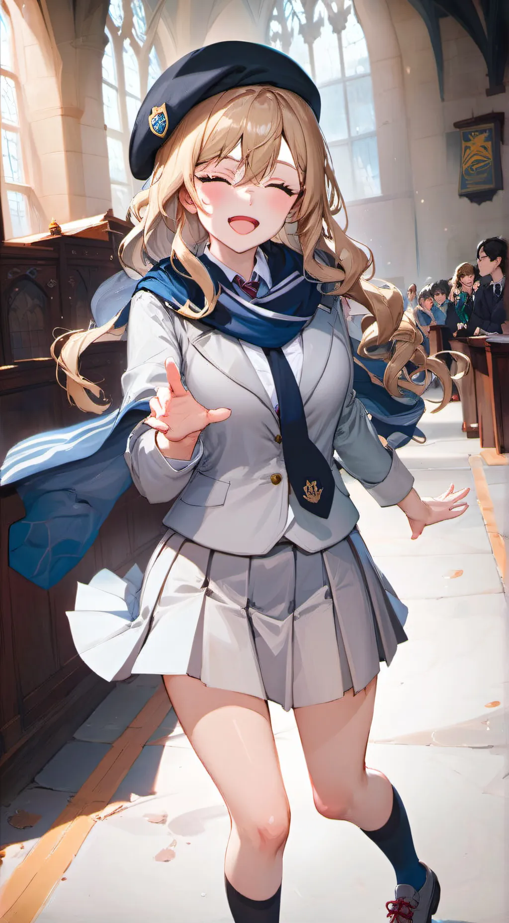 ai character: Harmony AllSunday background