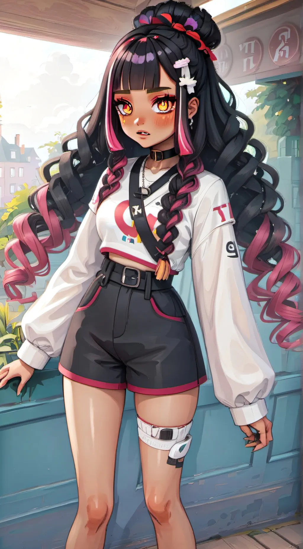 ai character: Felishia background